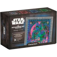 Ratovi zvijezda Metamorfozni Klasična trilogija 520 komada puzzle s okvirom i RGB LED osvjetljenjem – Clementoni