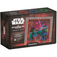 Ratovi zvijezda Metamorfozni epizoda VII-VIII-IX 520-dijelni puzzle s okvirom i RGB LED osvjetljenjem - Clementoni