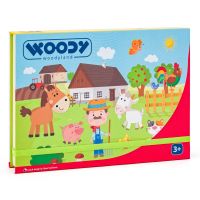 Magnetna slagalica u kutiji - Farma - Woodyland