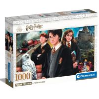 Harry Potter - Na vratima Hogvorts 1000 komada puzzle s posterom - Clementoni