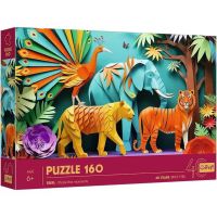 40. obljetnica - Paper Art: Džungla, puzzle od 160 dijelova - Trefl - 4/0/40-obljetnica-Paper-Art-Dzungla-puzzle-od-160-dijelova-Trefl-1.jpg