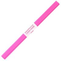 Spirit: Pink krep papir - 200x50cm