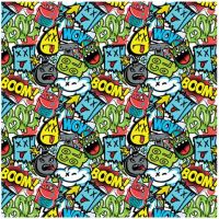 Green BOOM uzorkovani omotni papir 100x70 cm