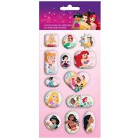Disney: Disney princeze 3D hologram naljepnica set od 13 kom