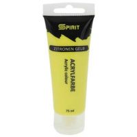 Spirit: Žuta akrilna boja 75ml