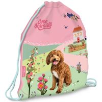 Ars Una: Cute animals Doggie torba za tjelesni, sportska torba za obuću 32x42 cm