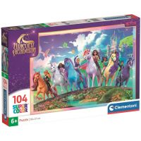 Unicorn Akadémija tim 104-dijelni Supercolor puzzle - Clementoni