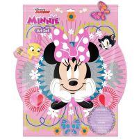 Luna: Minnie Mouse bojanka s naljepnicama i 6 flomastera