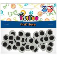 Plastične oči 10mm 100kom
