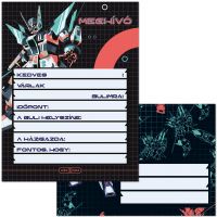 Ars Una: A.R.M.S. robotski set pozivnica, 10 kom., s kuvertama - a/r/Ars-Una-A-R-M-S-robotski-set-pozivnica-10-kom-s-kuvertama-1.jpg
