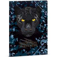 Ars Una: Black Panther mapa s gumicom, veličine A4 - a/r/Ars-Una-Black-Panther-mapa-s-gumicom-velicine-A4-1.jpg