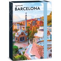 Ars Una: Cityscape-Barcelona A/4 kutija za bilježnice - a/r/Ars-Una-Cityscape-Barcelona-A-4-kutija-za-biljeznice-1.jpg
