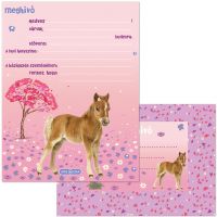 Ars Una: Cute Animals Horse – set od 10 pozivnica s kovertom