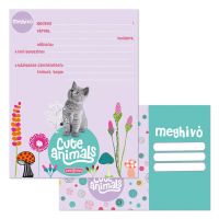 Ars Una: Cute Animals - Mačići set od 10 pozivnica s omotnicama - a/r/Ars-Una-Cute-Animals-Macici-set-od-10-pozivnica-s-omotnicama-1.jpg
