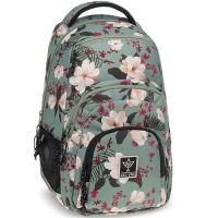 Ars Una: Cvjetno-zelena školska torba ruksak AU-2 32x46x22cm - a/r/Ars-Una-Cvjetno-zelena-skolska-torba-ruksak-AU-2-32x46x22cm-1.jpg