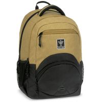 Ars Una: Dune smeđe-crni ergonomski školski ruksak, 33x45x24cm - a/r/Ars-Una-Dune-smede-crni-ergonomski-skolski-ruksak-33x45x24cm-1.jpg