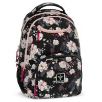 Ars Una: Flowery Black cvjetni AU-6 školska torba, ruksak 34x45x26cm - a/r/Ars-Una-Flowery-Black-cvjetni-AU-6-skolska-torba-ruksak-34x45x26cm-1.jpg