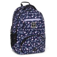 Ars Una: Navy bloom ergonomska školska torba/ruksak 27L - a/r/Ars-Una-Navy-bloom-ergonomska-skolska-torba-ruksak-27L-1.jpg