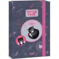 Ars Una: Think Pink slatka kutija za bilježnice A4 s mačkama - a/r/Ars-Una-Think-Pink-slatka-kutija-za-biljeznice-A4-s-mackama-1.jpg