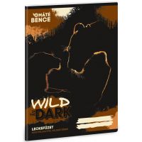 Ars Una: Wild in the dark - bilježnica za domaću zadaću, 38 listova, A5