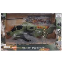 Army figura vojnika sa helikopterom