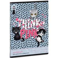 Ars Una: Think Pink slatka mačkica bilježnica 38 stranica A/5 - a/r/ars-una-think-pink-slatka-mackica-biljeznica-38-stranica-a-5.jpg