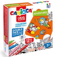 Avanture dvostrane puzzle sa 12 flomastera - Carioca - a/v/avanture-dvostrane-puzzle-sa-12-flomastera-carioca.jpg