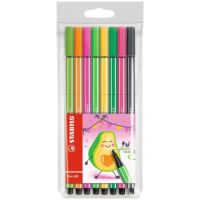 Stabilo: Pen 68 avokado flomasteri 8kom
