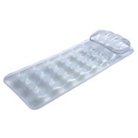 Bestway: prozirni gumeni madrac srebrne boje 175x63x26cm