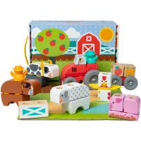 Blockables: Farma drvena igračka za slaganje - Melissa & Doug