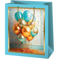 Cardex: Ekskluzivna srednja poklon vrećica plave i zlatne boje s balonima, 18x10x23 cm - c/a/Cardex-Ekskluzivna-srednja-poklon-vrecica-plave-i-zlatne-boje-s-balonima-18x10x23-cm-1.jpg
