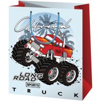 Cardex: Monster Truck crveno-bijela automobilska poklon vrećica srednje veličine 17,8x10x23 cm - c/a/Cardex-Monster-Truck-crveno-bijela-automobilska-poklon-vrecica-srednje-velicine-17-8x10x23-cm-1.jpg