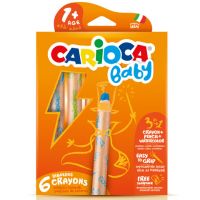 Carioca: 3 u 1 baby masne krede set od 6 dijelova - c/a/carioca-3-u-1-baby-masne-krede-set-od-6-dijelova.jpg