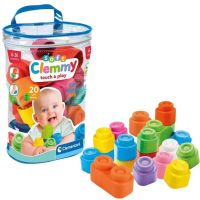 Clemmy: Meki šareni građevinski blokovi za bebe, set od 20 komada - Clementoni - c/l/Clemmy-Meki-sareni-gradevinski-blokovi-za-bebe-set-od-20-komada-Clementoni-1.jpg