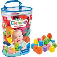 Clemmy: Meki šareni građevinski blokovi za bebe, set od 40 komada - Clementoni - c/l/Clemmy-Meki-sareni-gradevinski-blokovi-za-bebe-set-od-40-komada-Clementoni-1.jpg