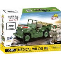 COBI: Medicinski Willys MB vozilo građevinski set (2295)