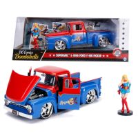 DC Comics Bombshells - Supergirl: 1956 Ford F-100 Pickup metalni auto model 1/24 - Simba Toys - d/c/dc-comics-bombshells-supergirl-1956-ford-f-100-pickup-metalni-auto-model-1-24-simba-toys.jpg