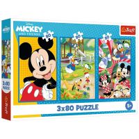 Disney: Mickey Mouse tim 3x80 komada puzzle - Trefl - d/i/Disney-Mickey-Mouse-tim-3x80-komada-puzzle-Trefl-1.jpg
