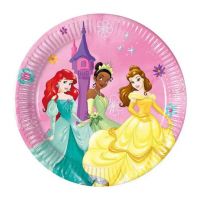 Disney+Princeze 8-dijelni set papirnatih tanjura 20 cm
