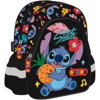 Disney Stitch Aloha crni ruksak za vrtić 29x22x9 cm