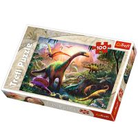 U zemlji dinosaura puzzle, 100 kom - Trefl - d/i/dinoszauruszok-foldjen-puzzle-100db-os-trefl.jpg