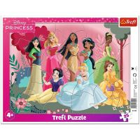 Disney Princeze okvirna slagalica od 25 dijelova – Trefl