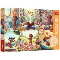 Dnevnik malog jazavčara puzzle od 100 dijelova - Trefl
