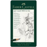 Faber-Castell: Castell 9000 grafitna olovka set od 12 komada u metalnoj kutiji - f/a/Faber-Castell-Castell-9000-grafitna-olovka-set-od-12-komada-u-metalnoj-kutiji-1.jpg