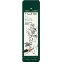 Faber-Castell: Castell 9000 grafitna olovka set od 6 komada u metalnoj kutiji - f/a/Faber-Castell-Castell-9000-grafitna-olovka-set-od-6-komada-u-metalnoj-kutiji-1.jpg
