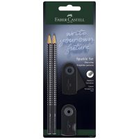 Faber-Castell: GRIP Sparkle set od 4 crne grafitne olovke s gumicom i šiljilom - f/a/Faber-Castell-GRIP-Sparkle-set-od-4-crne-grafitne-olovke-s-gumicom-i-siljilom-1.jpg