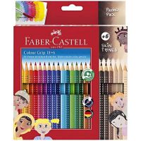 Faber-Castell: GRIP olovke za bojanje set od 24 komada s 6 olovaka boje kože - f/a/Faber-Castell-GRIP-olovke-za-bojanje-set-od-24-komada-s-6-olovaka-boje-koze-1.jpg