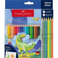 Faber-Castell: Set bojica Grip s dinosaurima 18+6 komada - f/a/Faber-Castell-Set-bojica-Grip-s-dinosaurima-18-6-komada-1.jpg