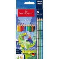 Faber-Castell: Set olovaka u boji s dinosaurima Grip, pakiranje od 10+3 komada - f/a/Faber-Castell-Set-olovaka-u-boji-s-dinosaurima-Grip-pakiranje-od-10-3-komada-1.jpg