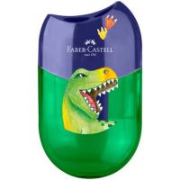 Faber-Castell: Šiljilo s dinosaurima – dvostruko, s posudom - f/a/Faber-Castell-Siljilo-s-dinosaurima-dvostruko-s-posudom-1.jpg
